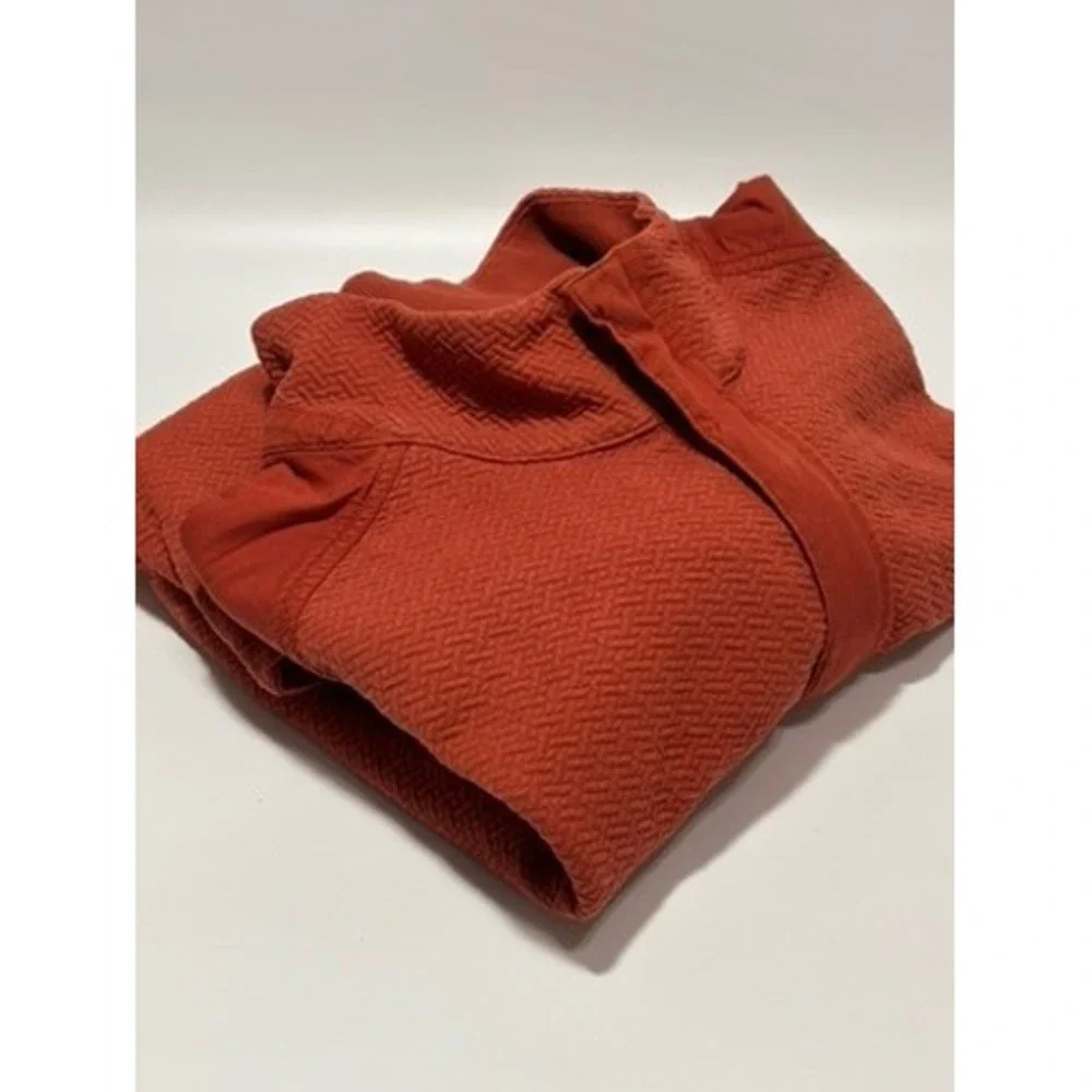 Carbon 2 Cobalt Men's Orange‎ Full Zip Textured Casual Shacket Size L - Picture 11 of 11